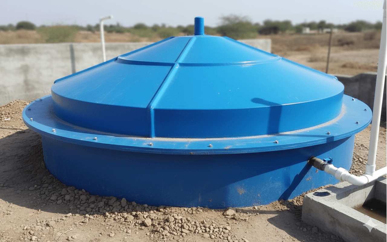 Durable and efficient bio-gas chambers for waste-to-energy solutions.